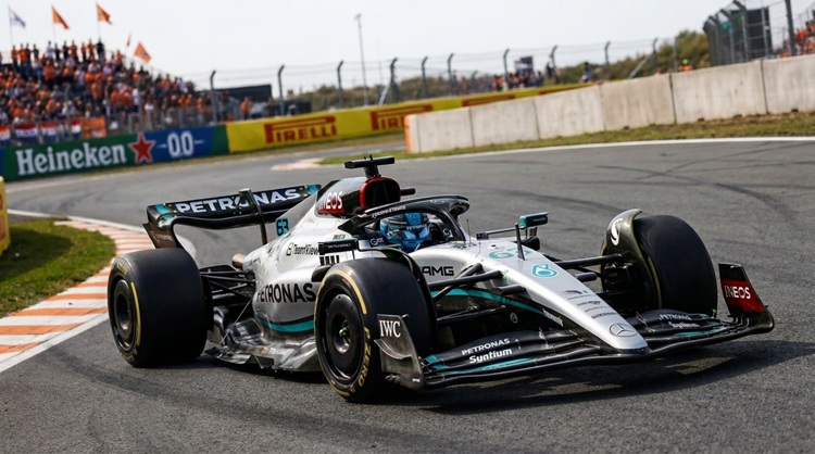 GP des Pays-Bas 2026 : Russell arrache la pole de la course sprint devant Norris et Leclerc