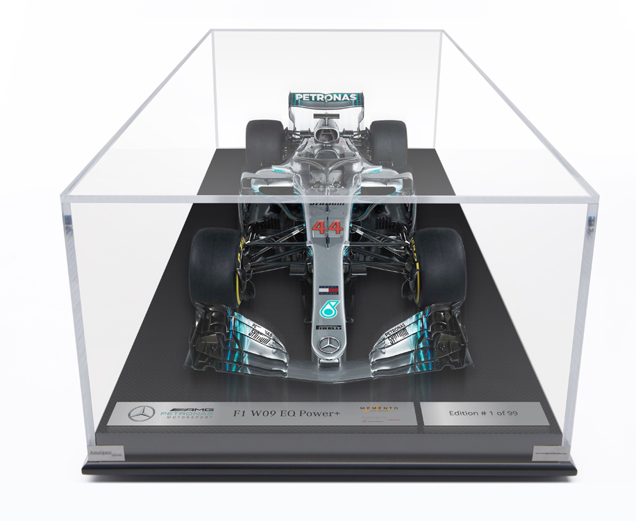 F1 2018 : la réplique miniature des voitures de Lewis Hamilton et